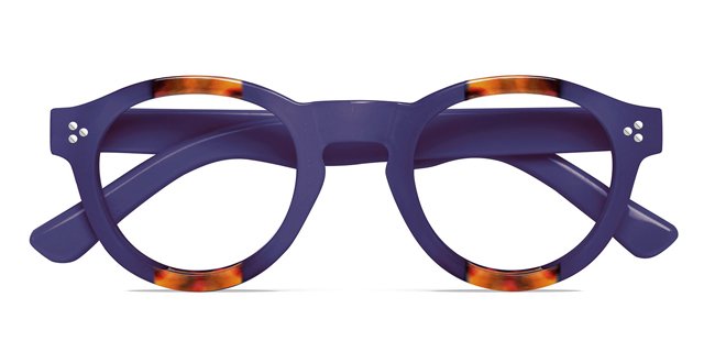 Ideafarma OCCHIALE DA LETTURA Premontato Twins Gold Bali Blu +1,00